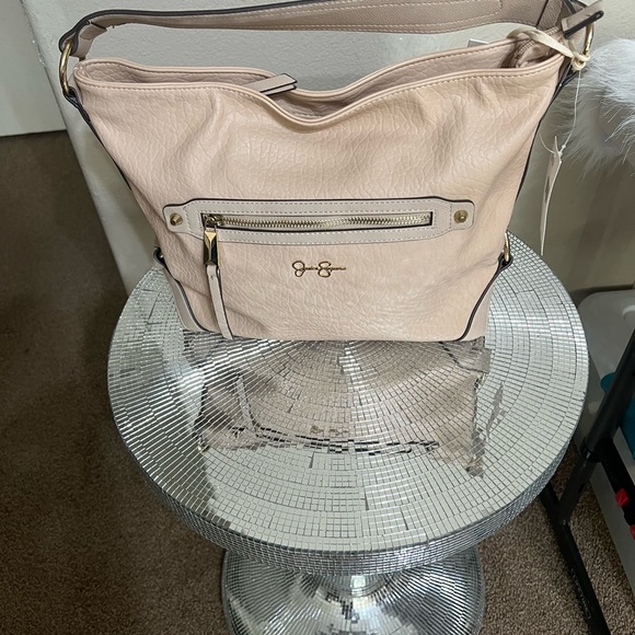 NWT Jessica Simpson shoulder purse. Color- wheat - Picture 1 of 6